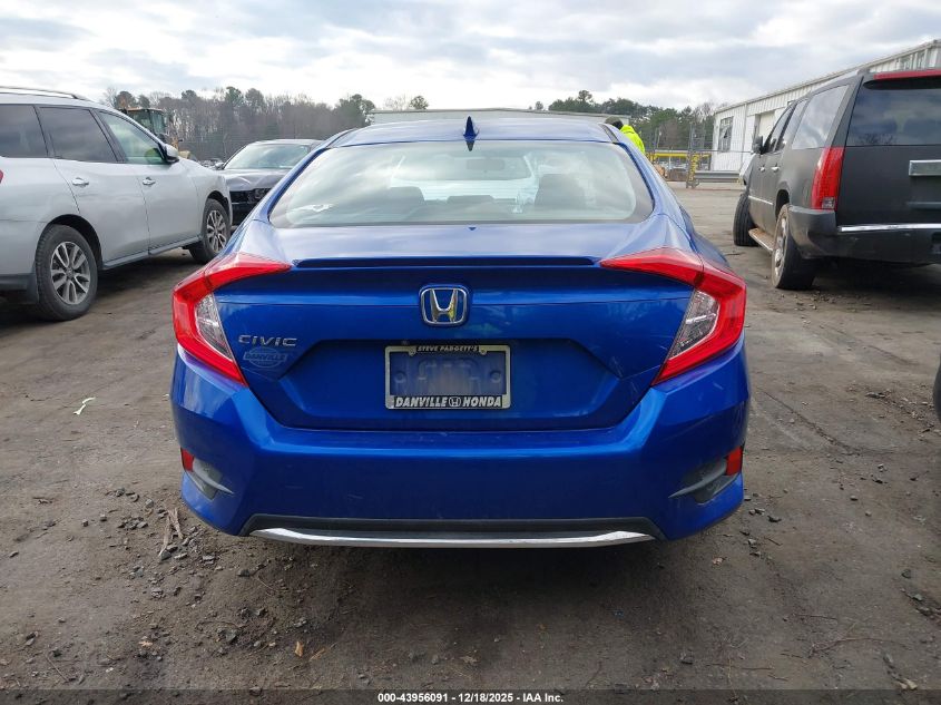 2020 Honda Civic Ex VIN: 19XFC1F38LE211029 Lot: 43956091
