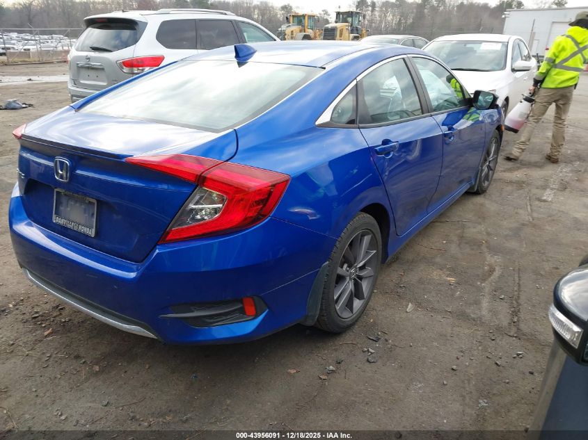 2020 Honda Civic Ex VIN: 19XFC1F38LE211029 Lot: 43956091