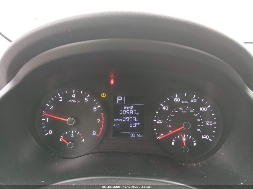 2019 Kia Rio Lx VIN: 3KPA24AB1KE230128 Lot: 43956100