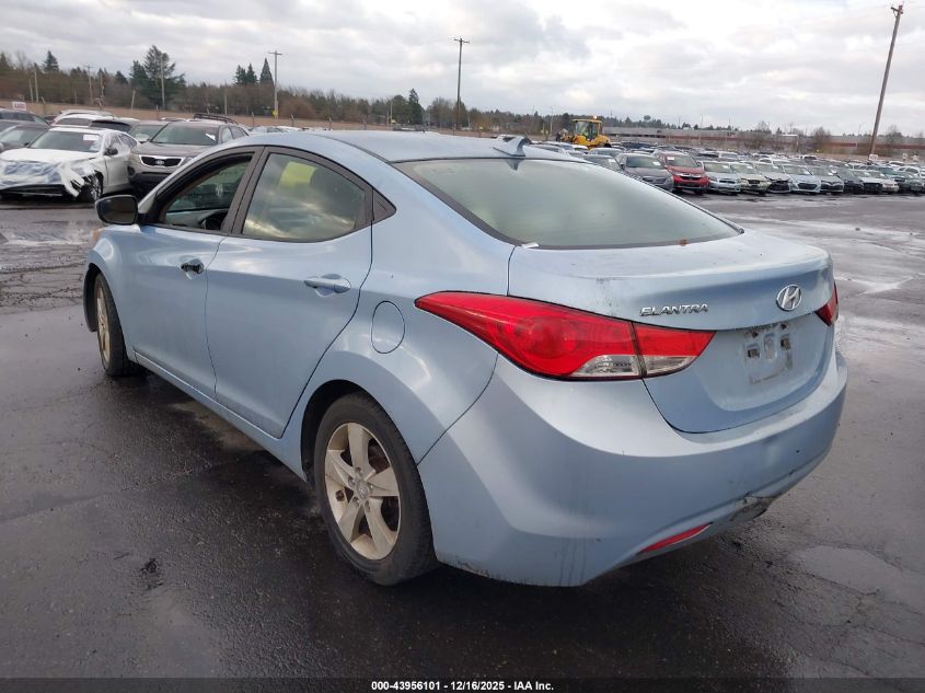 2012 Hyundai Elantra Gls (Ulsan Plant) VIN: KMHDH4AE0CU291202 Lot: 43956101