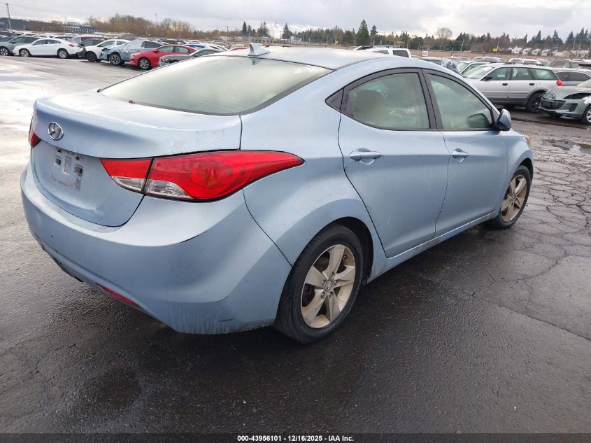 2012 Hyundai Elantra Gls (Ulsan Plant) VIN: KMHDH4AE0CU291202 Lot: 43956101