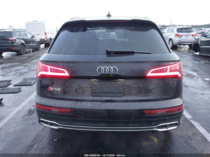 2018 Audi Sq5 3.0T Premium Plus VIN: WA1A4AFY0J2084476 Lot: 43956104