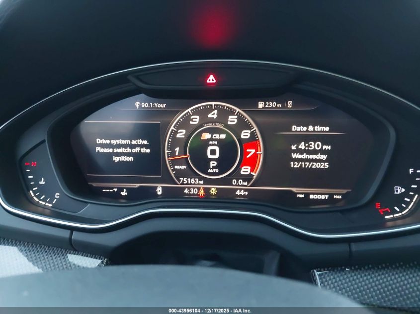 2018 Audi Sq5 3.0T Premium Plus VIN: WA1A4AFY0J2084476 Lot: 43956104