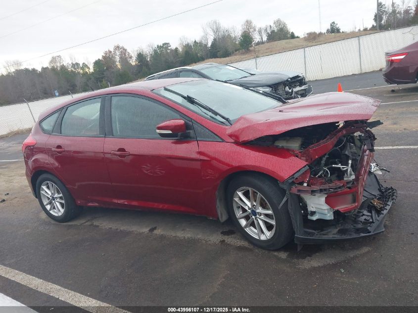 2016 Ford Focus Se VIN: 1FADP3K27GL318080 Lot: 43956107