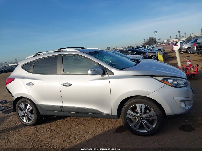 2015 Hyundai Tucson Limited VIN: KM8JU3AG3FU042262 Lot: 43956110