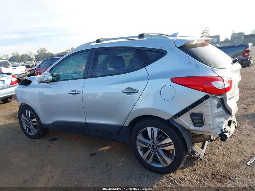 2015 Hyundai Tucson Limited VIN: KM8JU3AG3FU042262 Lot: 43956110