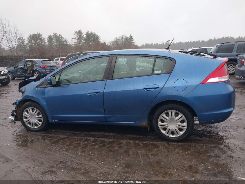2010 Honda Insight Lx VIN: JHMZE2H55AS013674 Lot: 43956126