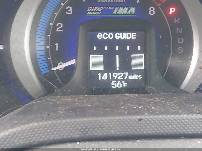 2010 Honda Insight Lx VIN: JHMZE2H55AS013674 Lot: 43956126