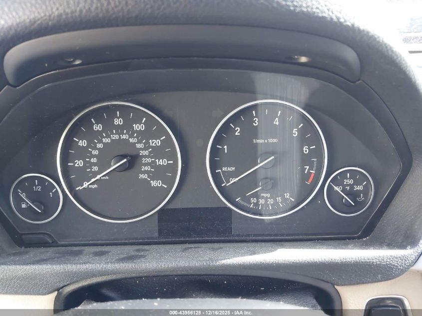 2012 BMW 328I VIN: WBA3A5C50CF346062 Lot: 43956128