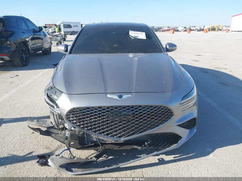 2023 Genesis G70 3.3T Awd VIN: KMTG54TE6PU106343 Lot: 43956141