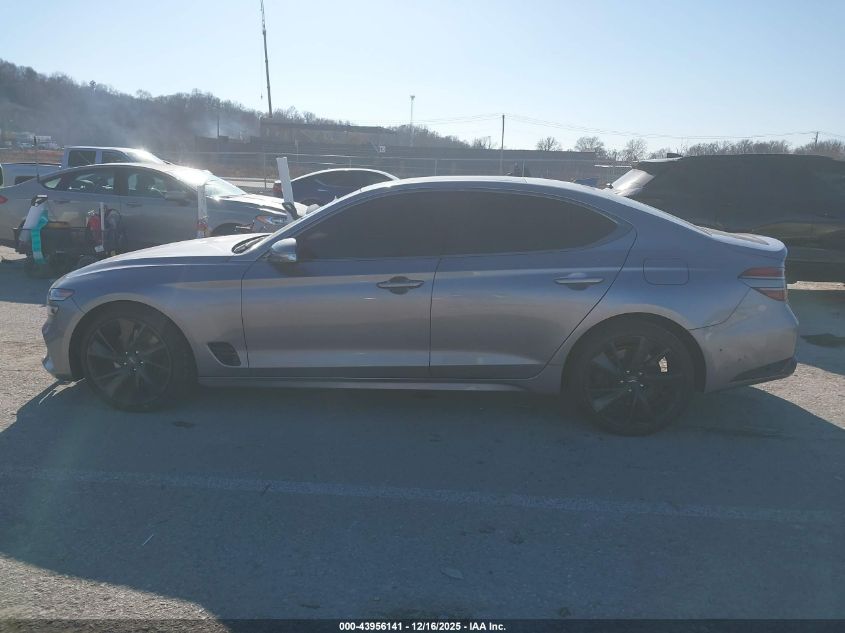2023 Genesis G70 3.3T Awd VIN: KMTG54TE6PU106343 Lot: 43956141