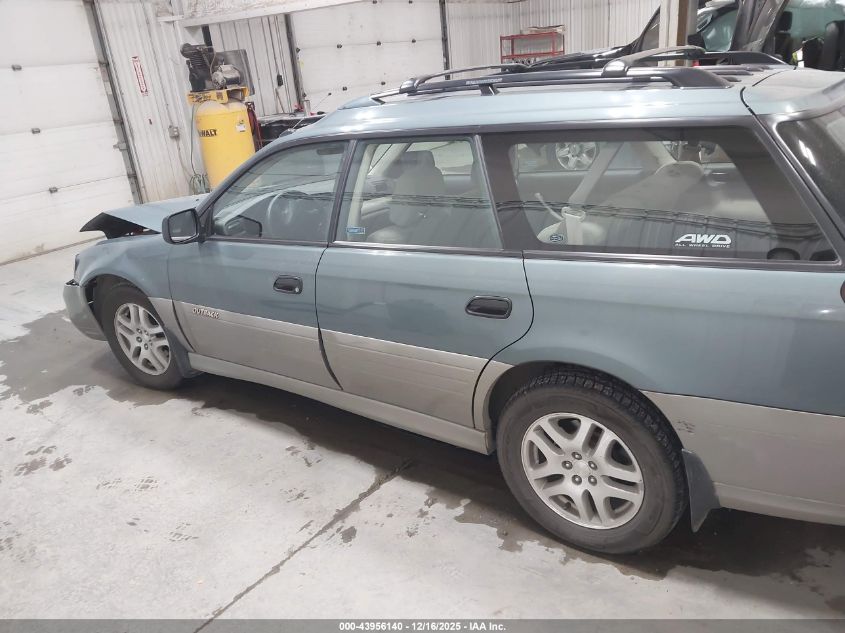 2001 Subaru Outback VIN: 4S3BH665417611827 Lot: 43956140
