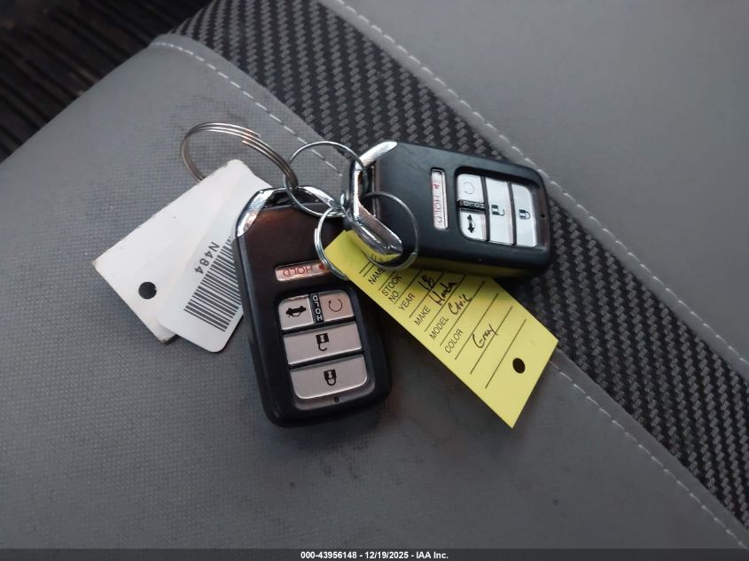 2018 Honda Civic Ex VIN: 2HGFC2F77JH537383 Lot: 43956148