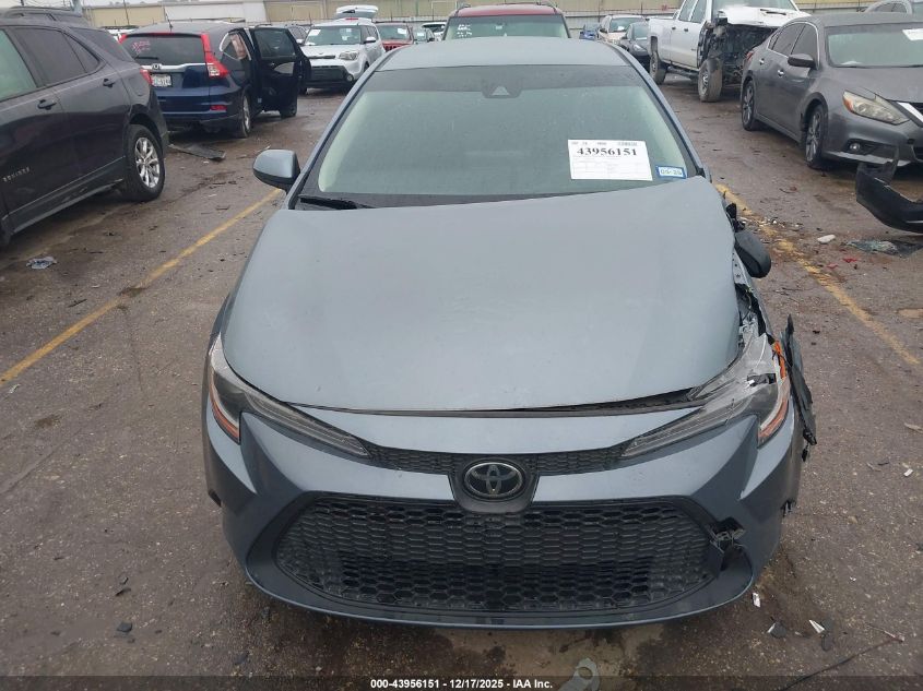 2022 Toyota Corolla Le VIN: JTDEPMAE6NJ214978 Lot: 43956151