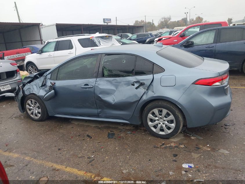 2022 Toyota Corolla Le VIN: JTDEPMAE6NJ214978 Lot: 43956151