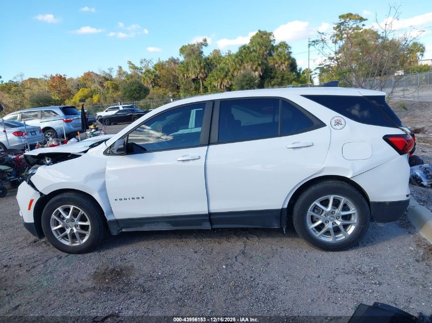 2024 Chevrolet Equinox Fwd Ls VIN: 3GNAXHEG6RL103094 Lot: 43956153