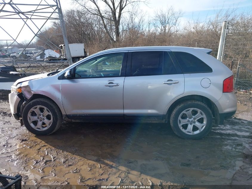 2013 Ford Edge Sel VIN: 2FMDK4JCXDBB38480 Lot: 43956155