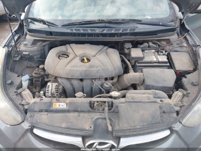 2013 Hyundai Elantra Gls VIN: 5NPDH4AE4DH445376 Lot: 43956168