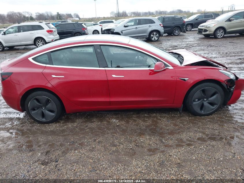 2020 Tesla Model 3 Standard Range Plus Rear-Wheel Drive/Standard Range Rear-Wheel Drive VIN: 5YJ3E1EA3LF705614 Lot: 43956170