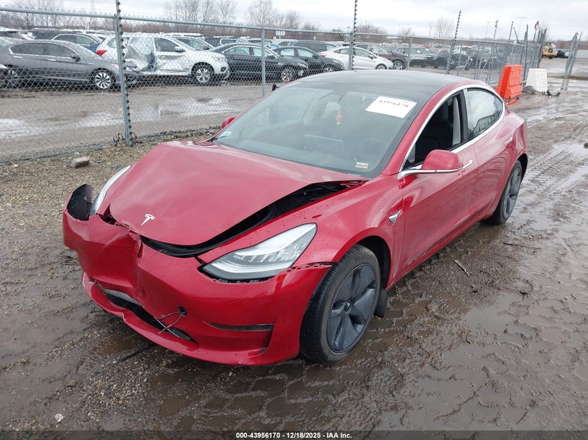 Vin: 5yj3e1ea3lf705614, lot: 44451813, tesla model 3 standard range plus rear-wheel drive/standard range rear-wheel drive 20202