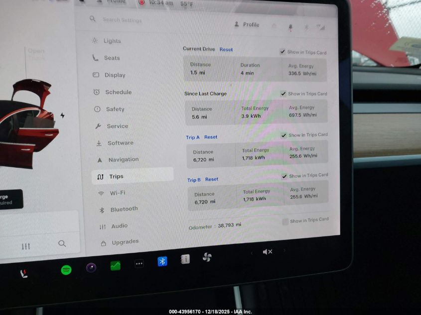 2020 Tesla Model 3 Standard Range Plus Rear-Wheel Drive/Standard Range Rear-Wheel Drive VIN: 5YJ3E1EA3LF705614 Lot: 43956170