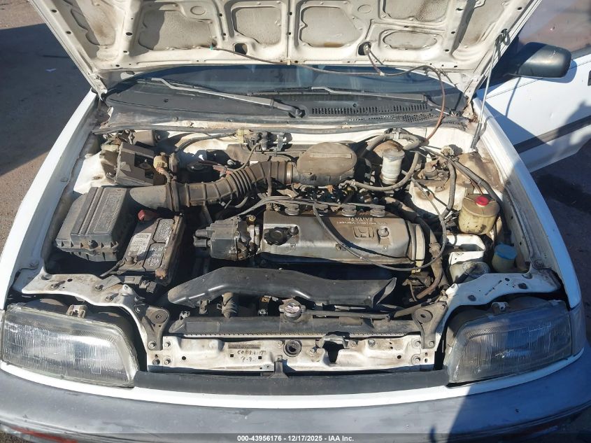 1988 Honda Civic 1.5 Dx VIN: JHMED3645JS000408 Lot: 43956176