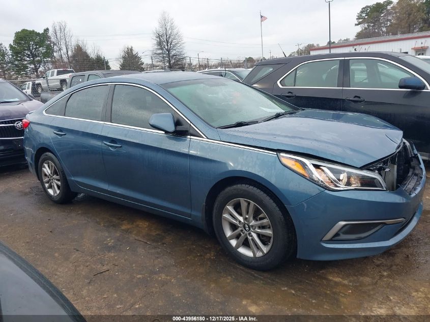 2017 Hyundai Sonata Se VIN: 5NPE24AFXHH452398 Lot: 43956180