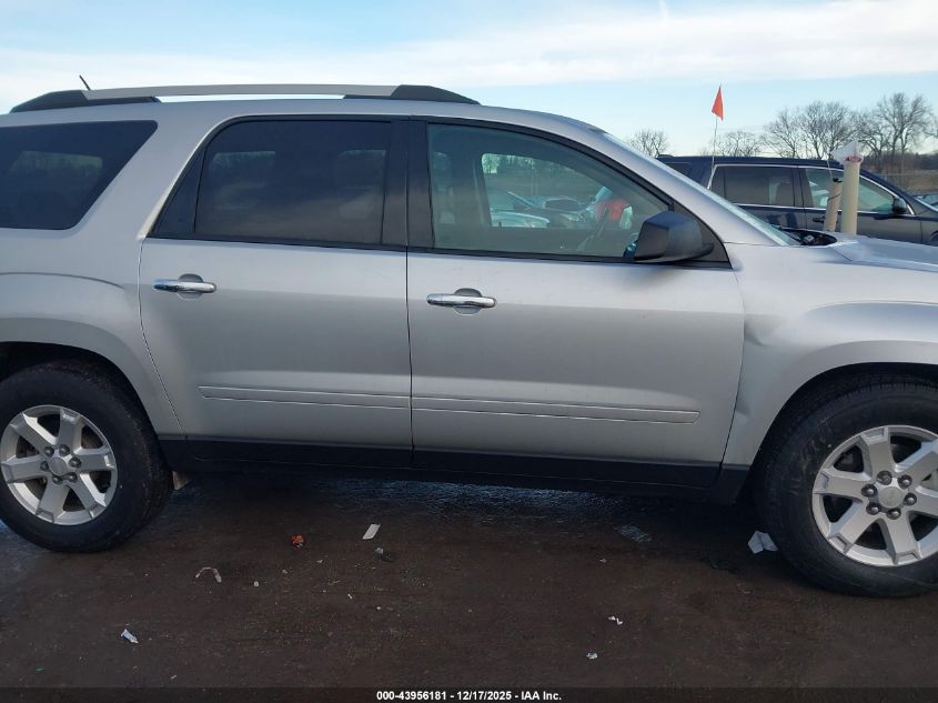 2016 GMC Acadia Sle-2 VIN: 1GKKVPKD3GJ232927 Lot: 43956181