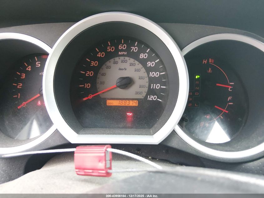 2011 Toyota Tacoma Base V6 VIN: 3TMMU4FN6BM026697 Lot: 43956184