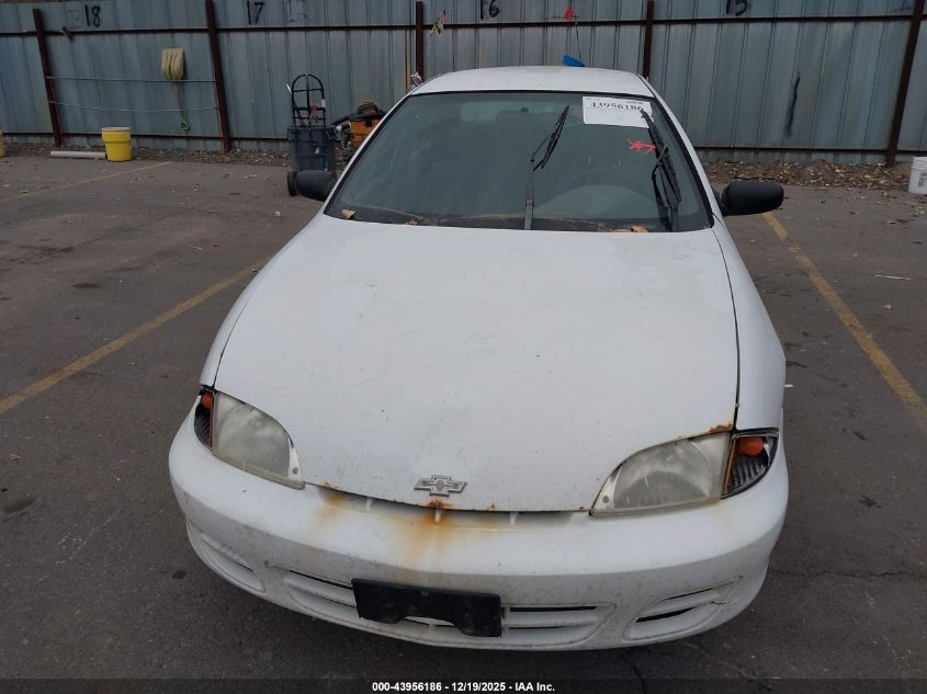 2000 Chevrolet Cavalier VIN: 1G1JC524XY7199000 Lot: 43956186