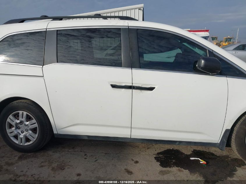 2013 Honda Odyssey Lx VIN: 5FNRL5H26DB082759 Lot: 43956188
