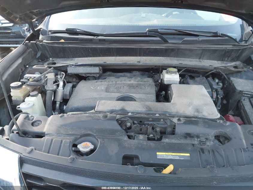 2019 Nissan Pathfinder Sv VIN: 5N1DR2MMXKC581911 Lot: 43956190