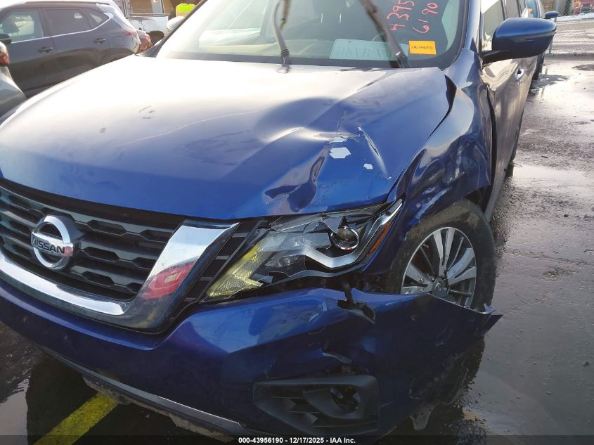 2019 Nissan Pathfinder Sv VIN: 5N1DR2MMXKC581911 Lot: 43956190