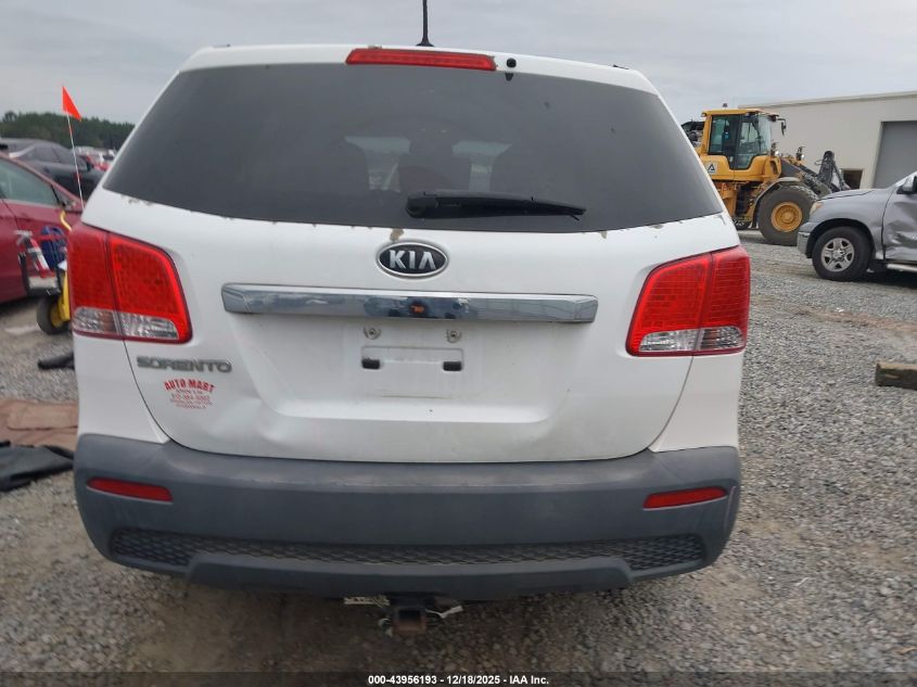 2011 Kia Sorento Lx VIN: 5XYKT3A16BG031453 Lot: 43956193