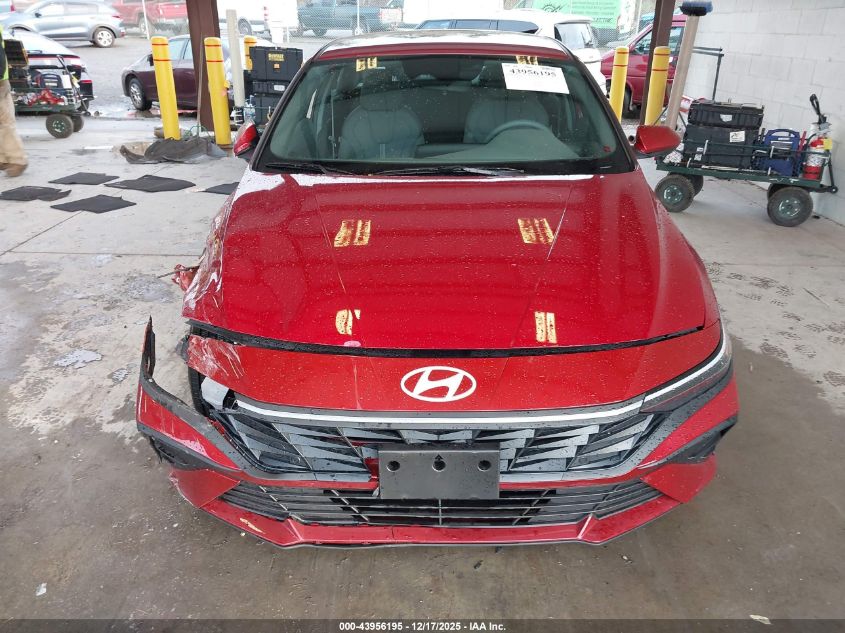 2025 Hyundai Elantra Se VIN: KMHLL4DG8SU936121 Lot: 43956195