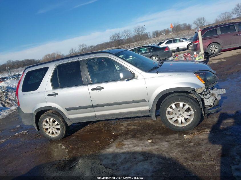 2006 Honda Cr-V Ex VIN: JHLRD78866C058784 Lot: 43956198