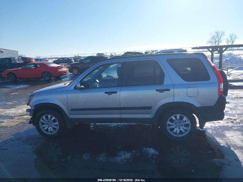 2006 Honda Cr-V Ex VIN: JHLRD78866C058784 Lot: 43956198
