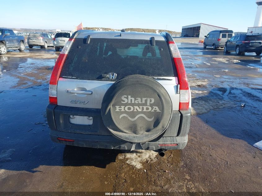 2006 Honda Cr-V Ex VIN: JHLRD78866C058784 Lot: 43956198