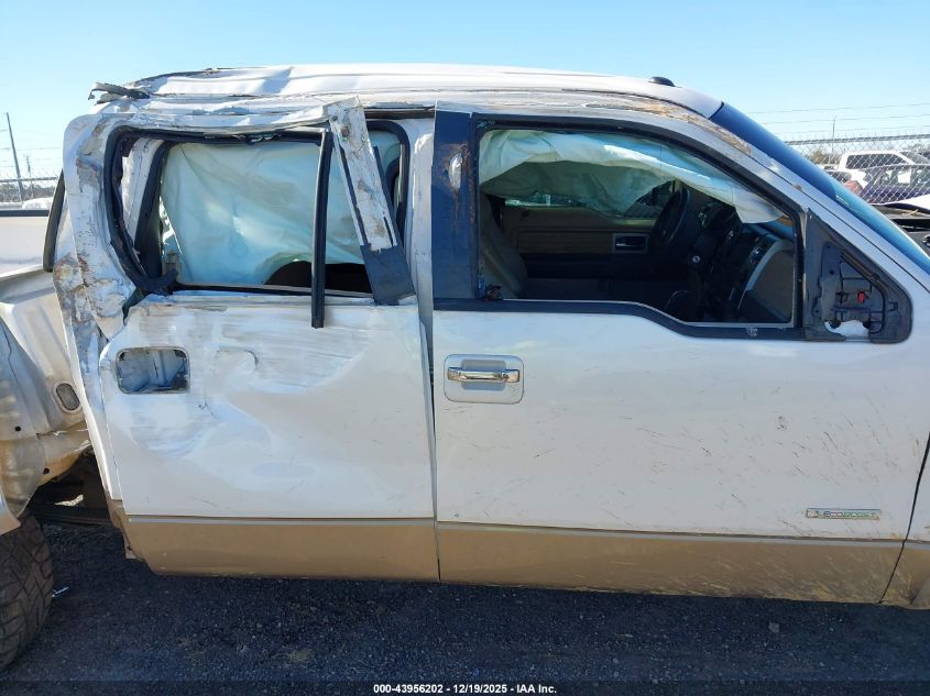 2011 Ford F-150 Lariat VIN: 1FTFW1ET6BKE13615 Lot: 43956202