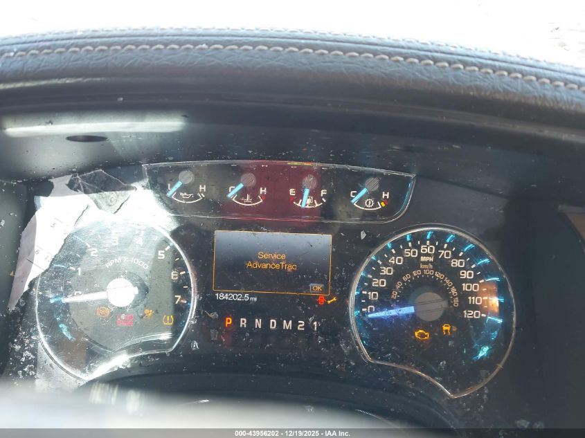 2011 Ford F-150 Lariat VIN: 1FTFW1ET6BKE13615 Lot: 43956202