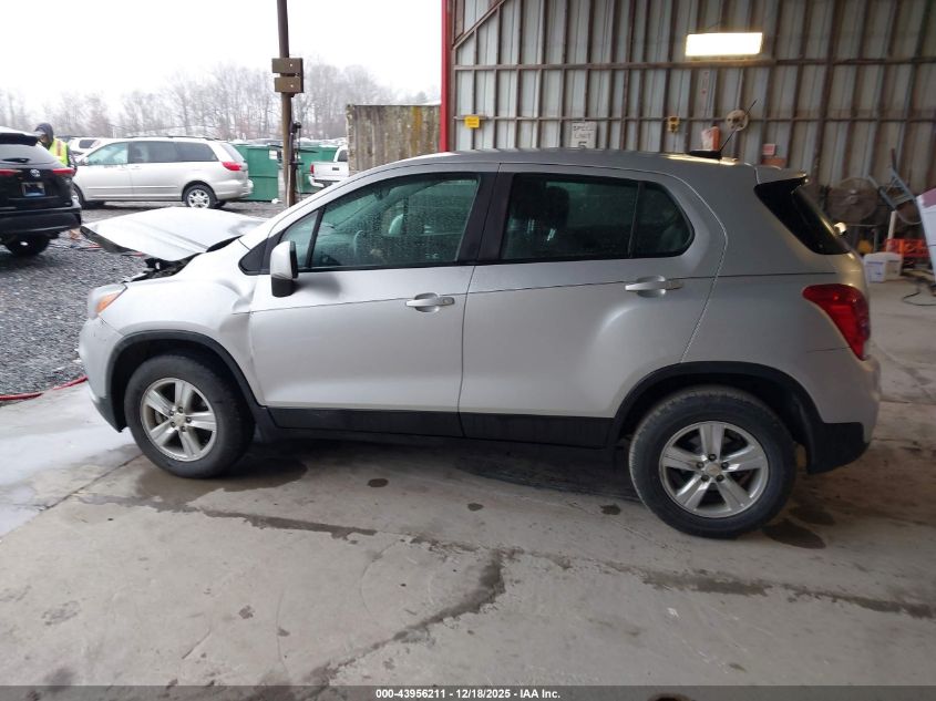2018 Chevrolet Trax Ls VIN: KL7CJNSB2JB583082 Lot: 43956211