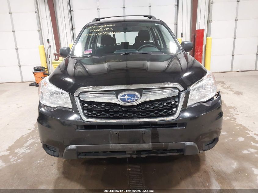 2016 Subaru Forester 2.5I VIN: JF2SJABCXGH484758 Lot: 43956212