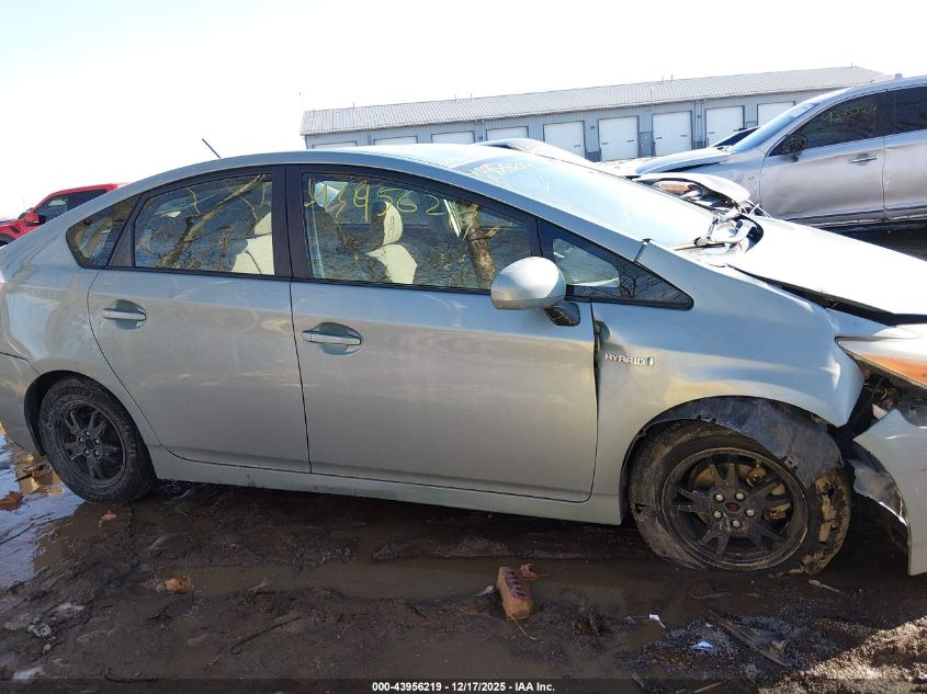 2013 Toyota Prius Two VIN: JTDKN3DU3D1622052 Lot: 43956219