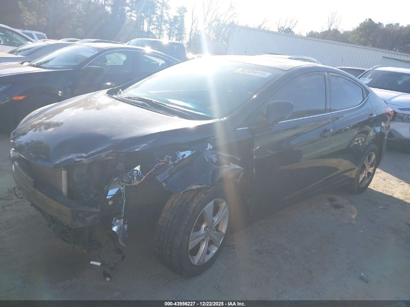 2016 Hyundai Elantra VIN: 59PDH4AE7GH733431 Lot: 43956227