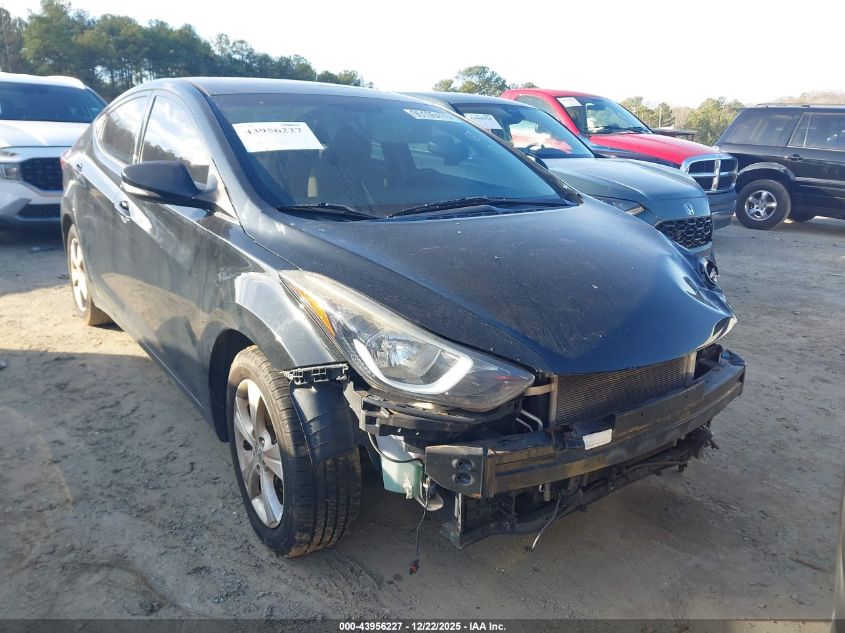 2016 Hyundai Elantra VIN: 59PDH4AE7GH733431 Lot: 43956227