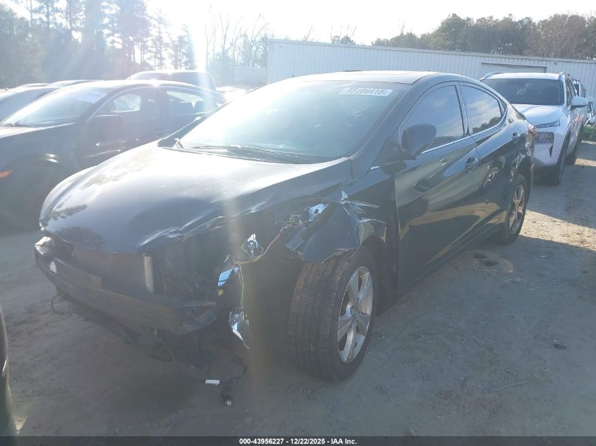 2016 Hyundai Elantra VIN: 59PDH4AE7GH733431 Lot: 43956227