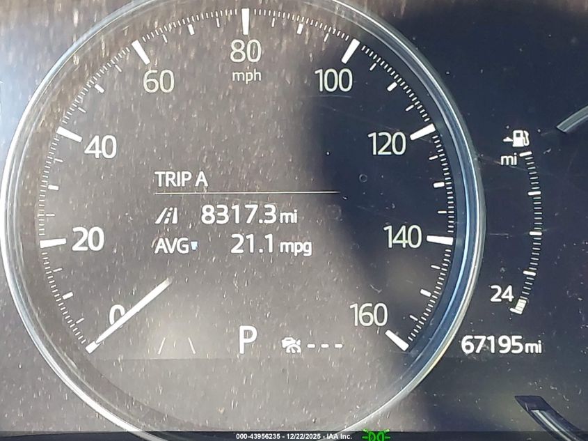 2022 Mazda Cx-5 2.5 Turbo VIN: JM3KFBAY5N0543091 Lot: 43956235