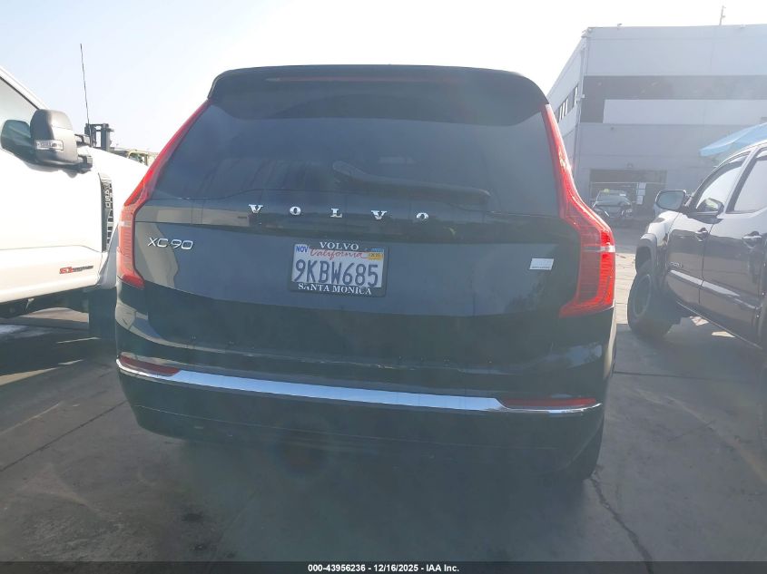 2024 Volvo Xc90 Recharge Plug-In Hybrid T8 Plus Bright Theme 7-Seater VIN: YV4H60CE2R1172589 Lot: 43956236