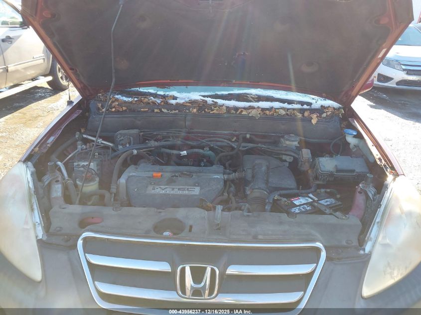 2005 Honda Cr-V Ex VIN: SHSRD78835U326813 Lot: 43956237