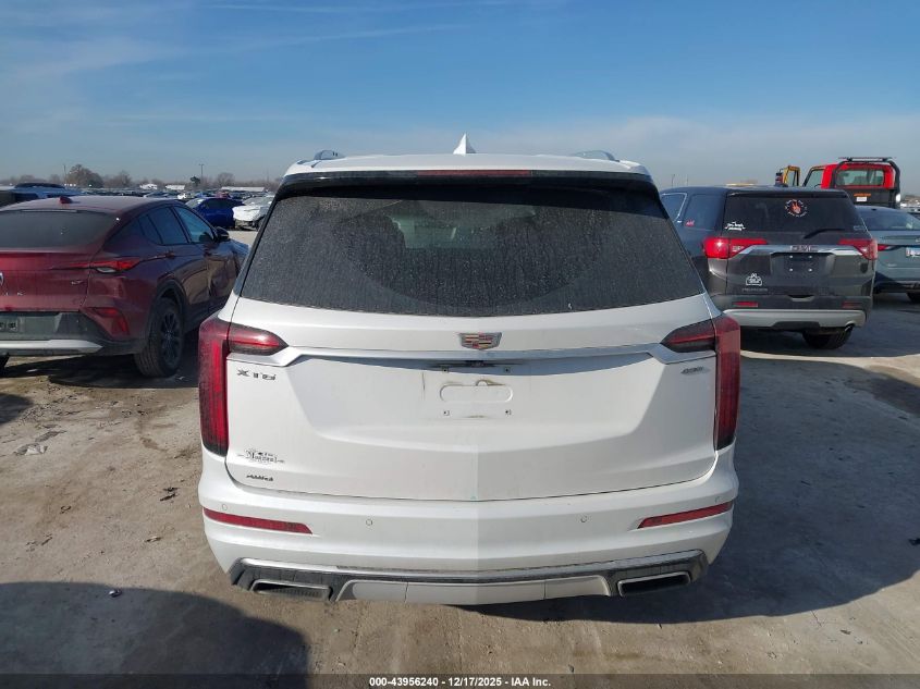 2020 Cadillac Xt6 Awd Premium Luxury VIN: 1GYKPDRS8LZ110692 Lot: 43956240